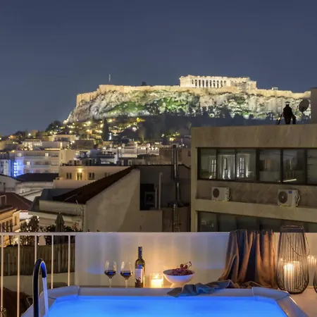 Apartment Acropolis Penthouse Plunge Pool Athens